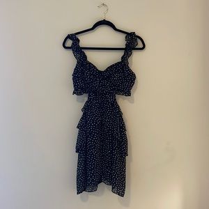 Cut Out Mini Dress